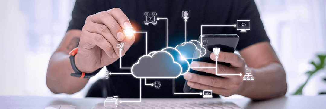 Picture of a multiple cloud software product